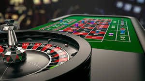 Antarmuka Roulette langsung supervegas dengan tombol taruhan dan riwayat hasil